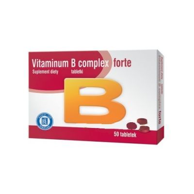 VITAMINUM B Complex Forte 50 tabletek HASCO, niedobór witamin