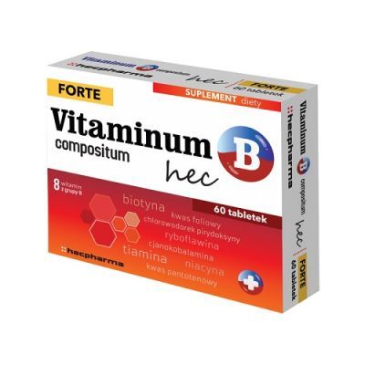 VITAMINUM B COMPOSITUM FORTE HEC 60 tabletek