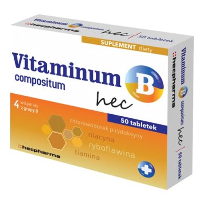 VITAMINUM B COMPOSITUM HEC 100 tabletek
