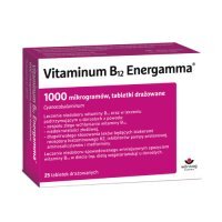 Vitaminum B12 Energamma 1 mg, 25 tabletek drażowanych