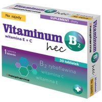 VITAMINUM B2 Hec 60 tabletek