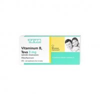 VITAMINUM B2 TEVA 3 mg 50 drażetek