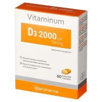 Vitaminum D3 2000 j.m. Strong 60 kaps.