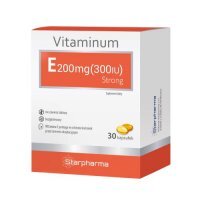 VITAMINUM E 200 mg (300IU) Strong 30 kapsułek Starpharma