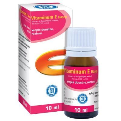 VITAMINUM E 300 mg krople 10 ml HASCO