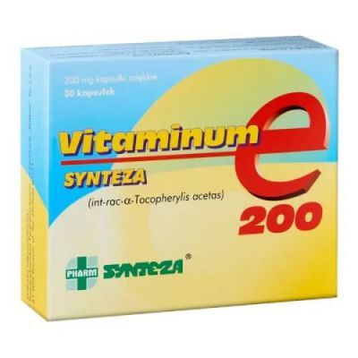 VITAMINUM E SYNTEZA 200 mg 30 kapsułek