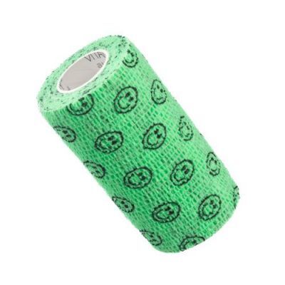 VITAMMY Autoband Elastyczny bandaż kohezyjny 10cm x 450cm Zielone buźki