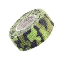 VITAMMY Autoband Elastyczny bandaż kohezyjny 2,5cm x 450cm Zielone moro