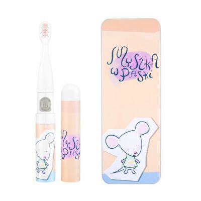 VITAMMY Smile Minimini+ Szczoteczka soniczna 3+ Myszka w paski + etui, 1 szt.