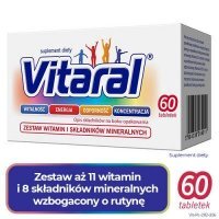 VITARAL 60 tabletek DATA WAŻNOŚCI