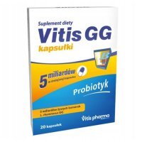 Vitis GG kapsułki Nowa formuła, 20kaps. KRÓTKA DATA 31.12.2026