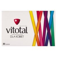 VITOTAL DLA KOBIET 30 tabletek witaminy i minerały