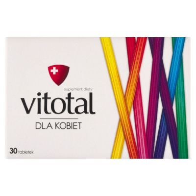 VITOTAL DLA KOBIET 30 tabletek witaminy i minerały