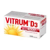 Vitrum D3 4000, 150 kaps.
