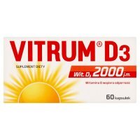 VITRUM D3 Witamina D3 2000 j.m., 60 kaps.