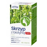 Vitter Blue Skrzyp z biotyną Forte, 45 tabl.