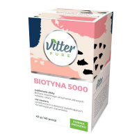 VITTER PURE Biotyna 5000 proszek 42 g (60 porcji)