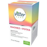 VITTER PURE Magnez + Potas 74,4 g  (30 porcji)