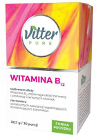 VITTER PURE Witamina B12 + KWAS FOLIOWY 20,7 g  (30 porcji)