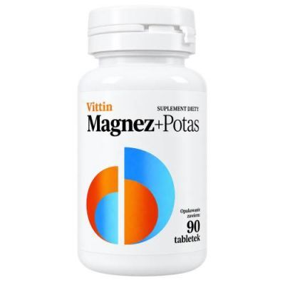 Vittin Magnez + potas, 90 tabl.