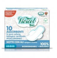 VIVICOT BIO SERENA Pieluchomajtki na nietrzymanie moczu z niebielonej chlorem bawełny 8 sztuk