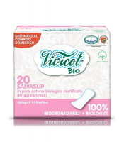 VIVICOT BIO Wkładki higieniczne z organicznej bawełny niebielone chlorem 20 sztuk