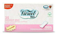 VIVICOT BIO Wkładki higieniczne z organicznej bawełny niebielone chlorem KOMPOSTOWALNE 35 sztuk