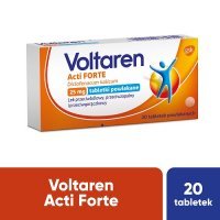 VOLTAREN ACTI FORTE 25 mg 20 tabletek powlekanych