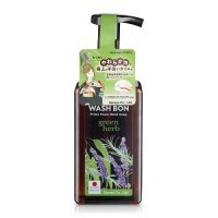 WASHBON Prime Handsoap Green Herb oczyszczająco-kojąca ziołowa pianka do mycia dłoni 450 ml