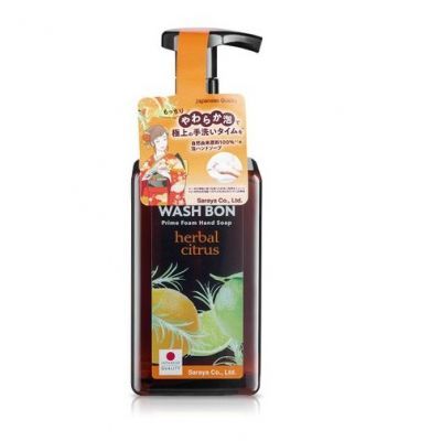 WASHBON Prime Handsoap Herbal Citrus odświeżająca cytrusowa pianka do mycia dłoni 450 ml 30.09.2022