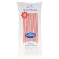 WATA OPATRUNKOWA bawełniano-wiskozowa 200 g  HARTMANN
