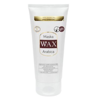 WAX ang Pilomax Arabica Maska wygładzająca do włosów farbowanych i ciemnych, 200ml KRÓTKA DATA 31.10.2026