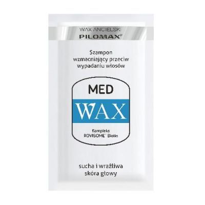 WAX ang PILOMAX MED Szampon wzmacniający przeciw wypadaniu włosów saszetka, 10 ml