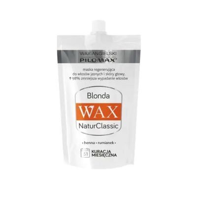 WAX Angielski Pilomax Maska NaturClassic Blonda włosy jasne 50 ml