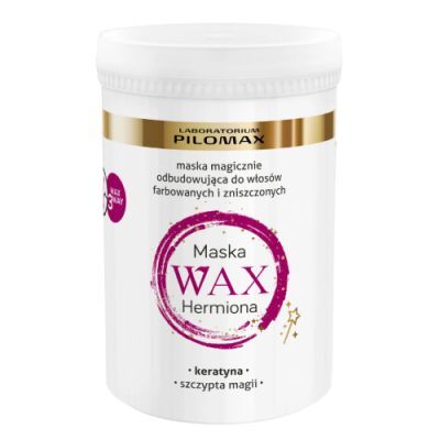 WAX Pilomax Hermiona Odbudowująca maska do włosów farbowanych i zniszczonych, 480 ml