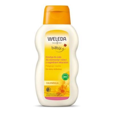 WELEDA Baby Calendula Emulsja do ciała dla niemowląt i dzieci, 200ml