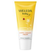 Weleda Baby Calendula Krem przeciw odparzeniom dla niemowląt i dzieci z nagietkiem lekarskim, 75 ml