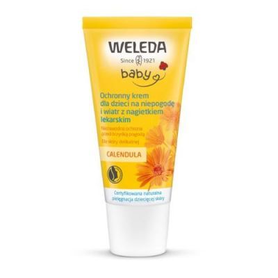 WELEDA Baby Calendula Ochronny krem dla dzieci na niepogodę i wiatr, 30ml