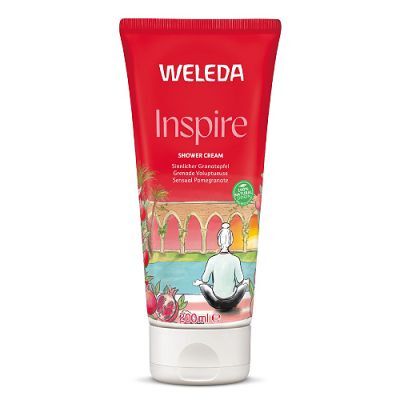 Weleda Inspire Shower Cream Kremowy płyn pod prysznic z granatem, 200 ml