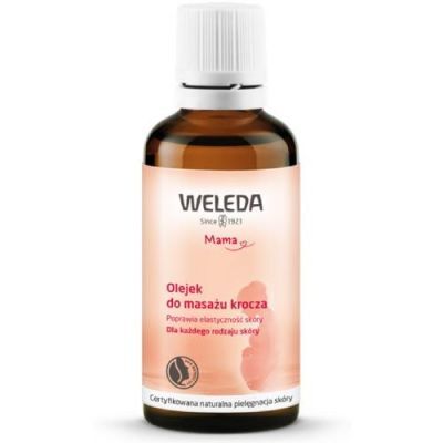 WELEDA Mama Olejek do masażu krocza dla kobiet w ciąży, 50ml