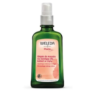 WELEDA Mama Olejek do masażu na rozstępy dla kobiet w ciąży, 100ml
