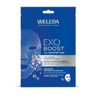 Weleda Wxo Boost Kolagenowa maseczka w płachcie z goryczką letnią i szarotką alpejską, 1 szt.
