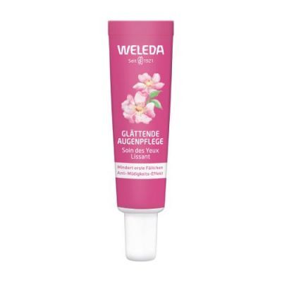 WELEDA Wygładzający krem pod oczy z dziką różą i białą herbatą, 12ml