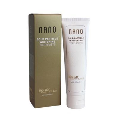 WHITEWASH Nano Gold Particle Whitening Wybielająca pasta do zębów z cząsteczkami złota, 75ml