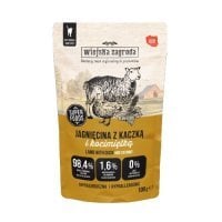 Wiejska Zagroda Karma mokra dla kota Jagnięcina z kaczką i kocimiętką (dorosły), 100 g