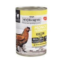 Wiejska Zagroda Karma mokra dla kota Monobiałkowa Kurczak (dorosły), 400 g