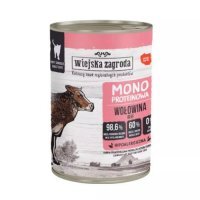 Wiejska Zagroda Karma mokra dla kota Monobiałkowa Wołowina (dorosły), 400 g