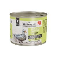 Wiejska Zagroda Karma mokra dla kota Monoproteinowa Kaczka (dorosły), 200 g