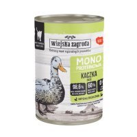 Wiejska Zagroda Karma mokra dla kota Monoproteinowa Kaczka (dorosły), 400 g