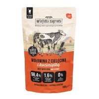 Wiejska Zagroda Karma mokra dla kota Wołowina z cielęciną i kocimiętką (dorosły), 100 g